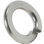 Arruela Pressao Newfix Zincada   1/4'' Com 1000 Pecas - 3121701