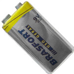 Pilha Brasfort Bateria 9V. - 6312