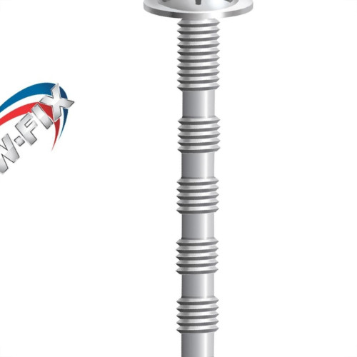 Parafuso Para Puxador Newfix Segmentado Flangeado Zincado 4X50 - 3925201 - Kit C/2 Centos Parafuso Para Puxador Newfix Segmentado Flangeado Zincado 4X50 - 3925201 - Kit C/2 Centos