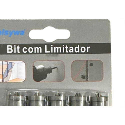Kit Bits Walsywa Com Limitador 10 Pecas - 270020