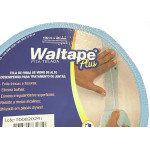 Fita Telada Walsywa Waltape Fibra De Vidro De Alto Desempenho Para Juntas De Drywall E Trincas Autoadesiva 48Mm X 100M - 560048