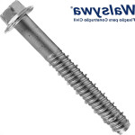 Parafuso Chumbador. Fixador Concrete Bolt Walsywa 3/8'' X 65Mm - 470851 - Kit C/50 Pecas