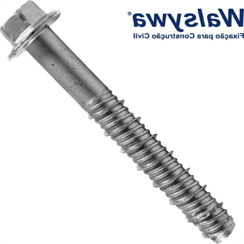 Parafuso Chumbador. Fixador Concrete Bolt Walsywa 3/8'' X 65Mm - 470851 - Kit C/50 Pecas