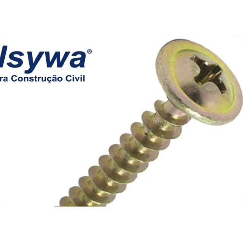 Parafuso Chipboard Philips Cabeca Flangeada Walsywa 4,5X35Mm - 363611 - Kit C/5 Centos