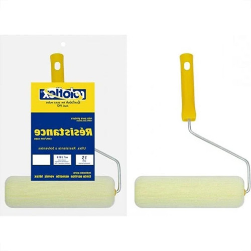 Rolo De Espuma Roloflex Resistance Com Capa 15Cm - 2818 - Kit C/6 Pecas