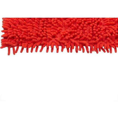 Refil Para Mop Powermaid Flat Chenile Pano De Microfibra Para Limpeza Seca - Vermelho
