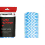 Pano Multiuso Powermaid Perfex Azul Rolo Com 25 Panos Picotado