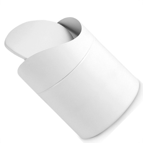 Lixeira De Bancada Powermaid Matte Branca