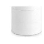 Lixeira De Bancada Powermaid Matte Branca