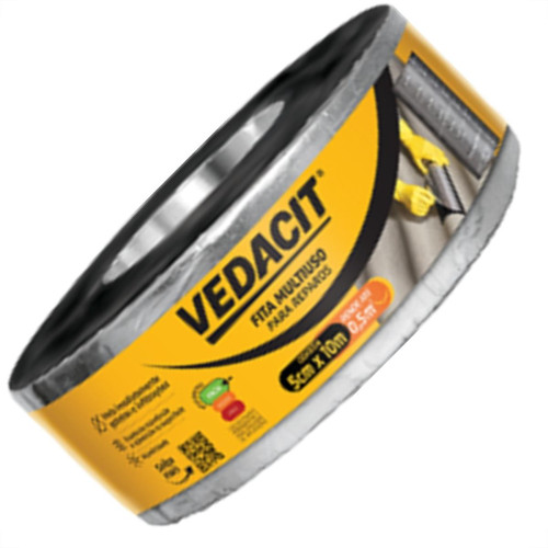 Fita Multiuso Otto Vedacit Autoadesiva 5Cm X 10M