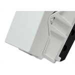 Modulo Dicompel Ritz 1 Simples Branco - Rzb-2100/1