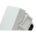 Modulo Dicompel Ritz 1 Simples Branco - Rzb-2100/1