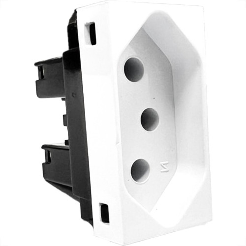 Modulo Dicompel Ritz 1 Tomada 10A. - Rzb-2200/1