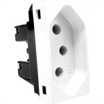 Modulo Dicompel Ritz 1 Tomada 20A. - Rzb-2200/2