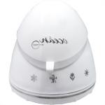 Ducha Dicompel Ocean 4 Temperaturas 6.800W. 220V. Branca Friso Preto