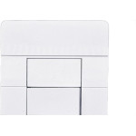Conjunto Dicompel Ritz 1 Simples Horizontal Branco - Rzb-2000/2