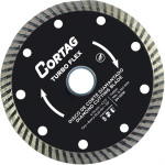 Disco Diamantado Cortag Turbo Flex 115Mm X 22,2Mm Para Esmerilhadeira - 61549
