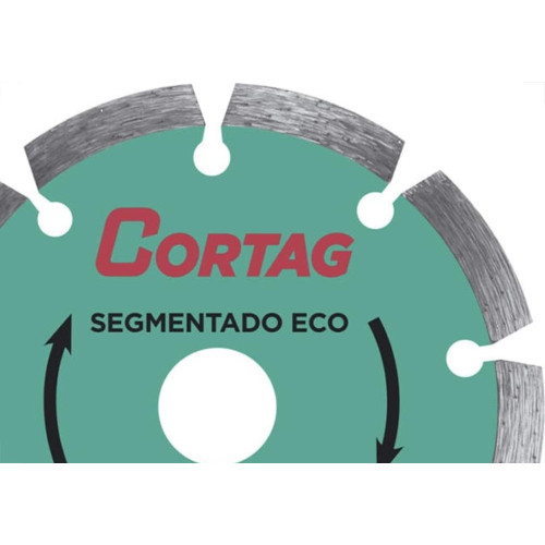 Disco Diamantado Cortag Eco 110Mm X 20Mm Segmentado - 61699