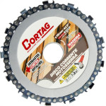 Disco Com Corrente De Motoserra Cortag 115Mm - 62903 Disco Com Corrente De Motoserra Cortag 115Mm - 62903