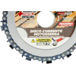 Disco Com Corrente De Motoserra Cortag 115Mm - 62903 Disco Com Corrente De Motoserra Cortag 115Mm - 62903