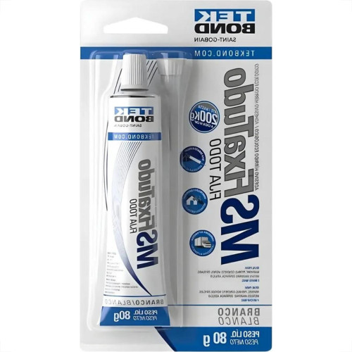 Cola Selante Tekbond Ms Fixa Tudo Branca 80Gr Blister