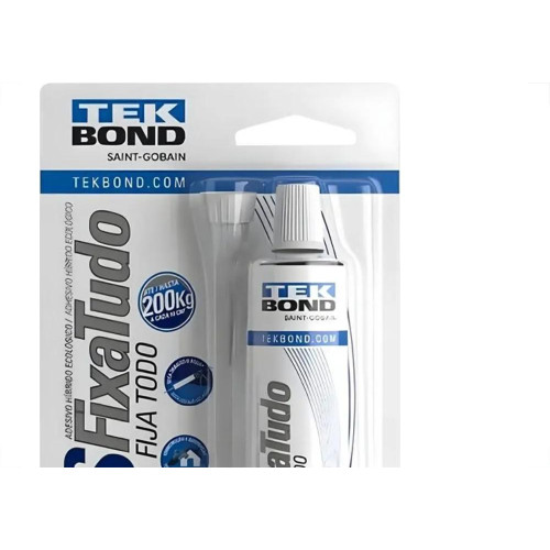 Cola Selante Tekbond Ms Fixa Tudo Branca 80Gr Blister