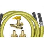 Kit De Instalacao Roco Para Fogao/Cooktop Com Registro Duplo + 2 Mangueira 1,0M - 2307/46