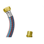 Engate Flexivel Roco Para Agua Quente/Fria 1/2'' Macho X 3/4'' Femea 30Cm Nbr14878