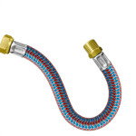Engate Flexivel Roco Para Agua Quente/Fria 1/2'' Macho X 1/2'' Femea 40Cm Nbr14878