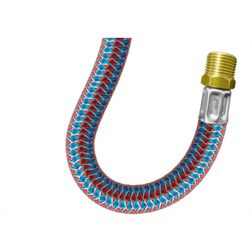 Engate Flexivel Roco Para Agua Quente/Fria 1/2'' Macho X 1/2'' Femea 40Cm Nbr14878