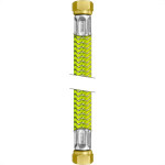 Mangueira Para Gas Malha Aco Roco 1/2'' Femea X 3/4'' Femea 40Cm Nbr14955