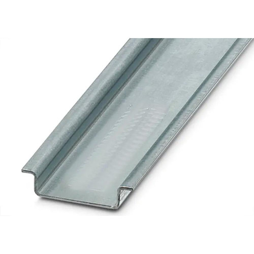 Suporte Disjuntor Trilho Liso Zincado Branco Lumibras 200Cm - Kit C/10 Pecas