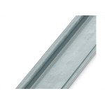 Suporte Disjuntor Trilho Liso Zincado Branco Lumibras 200Cm - Kit C/10 Pecas