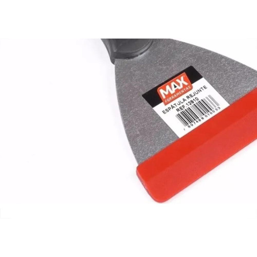 Espatula Max Aco Com Ponteira Silicone Para Rejunte 10Cm - 12810