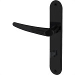Fechadura Alianca Joy F-2800/241 Banheiro Alavanca Preto Fosco - 083540