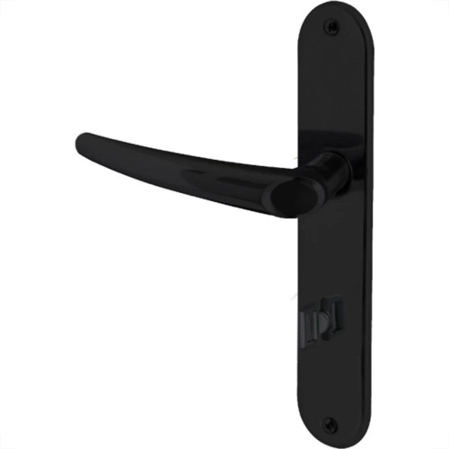 Fechadura Alianca Joy F-2800/241 Banheiro Alavanca Preto Fosco - 083540