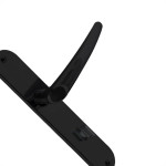 Fechadura Alianca Joy F-2800/241 Banheiro Alavanca Preto Fosco - 083540
