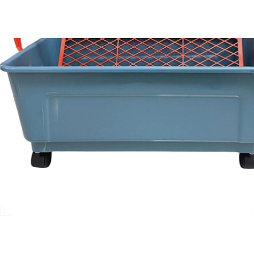 Cacamba Pintura Plastica Compel 25 Litros Com Rodas - 0.2833