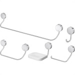 Acessorio Wc Deca Net Kit Com 5 Pecas Cromado - 2000.C01