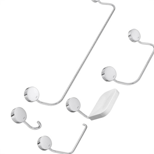 Acessorio Wc Deca Net Kit Com 5 Pecas Cromado - 2000.C01