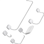 Acessorio Wc Deca Pix Kit Com 5 Pecas Cromado - 2000.C02