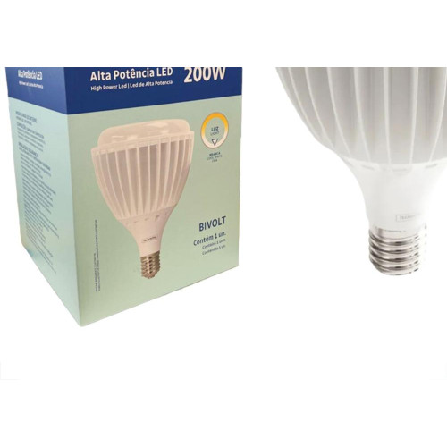 Lampada Led Alta Potencia Tramontina 200W. 18.000Lm Bivolt 6500K. - E-40 - 58025076