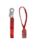 Talabarte ''I'' Ultra Safe - Rosso Corax Sde Chocker Com Mosquetao 1,30M - Usl0019Ch130