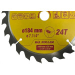 Serra Circular Widea Starrett 7.1/4''X 24 Dentes - Ccs184-24Aw