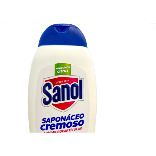 Limpador De Superficie Sanol Cremoso Citrus 500Ml