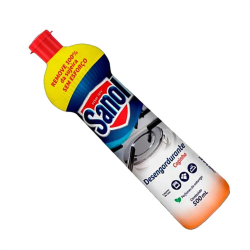 Desengordurante Cozinha Sanol Squeeze 500Ml