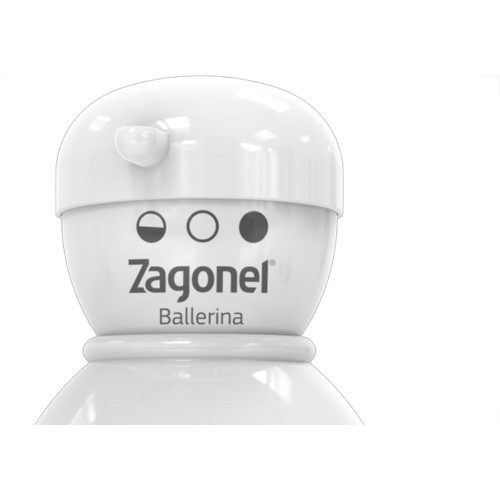 Ducha Zagonel Ballerina 3T 5400W. X 127V. Branca