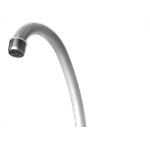 Torneira Bica Movel Pia Mesa Abs Zagonel Plus Metalizada - 1/4 De Volta