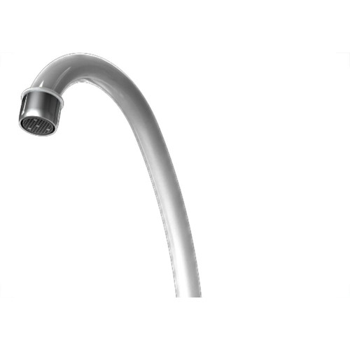 Torneira Bica Movel Pia Mesa Abs Zagonel Plus Metalizada - 1/4 De Volta