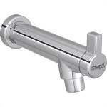 Torneira Maquina De Lavar/Tanque Abs Zagonel Plus 1/2'' E 3/4'' Metalizada 1/4 De Volta